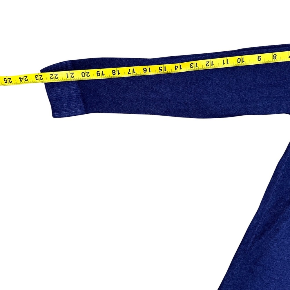 Clubhouse Collection Masters Marino Wool Navy Sweater Mens Made in Italy S/M - Picture 6 of 10